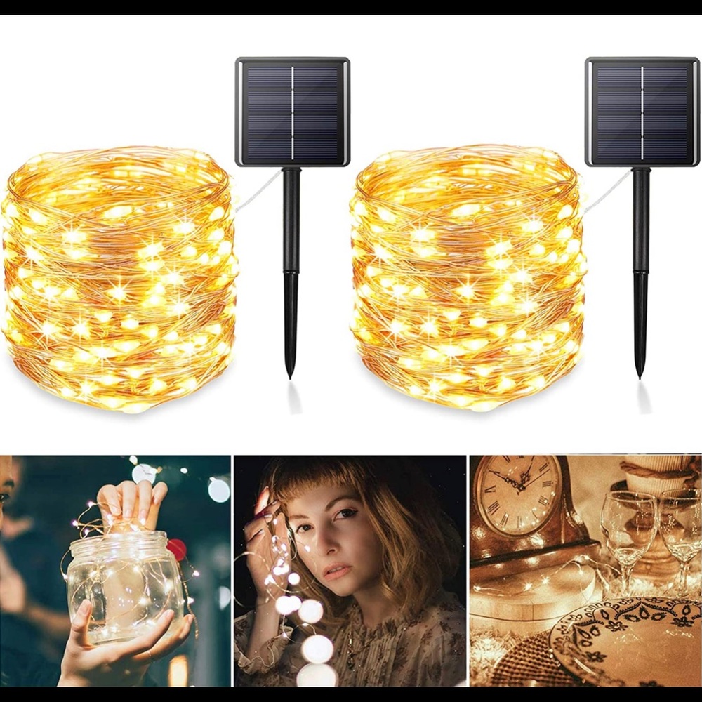 COPY - COPY - Solar String Lights Outdoor